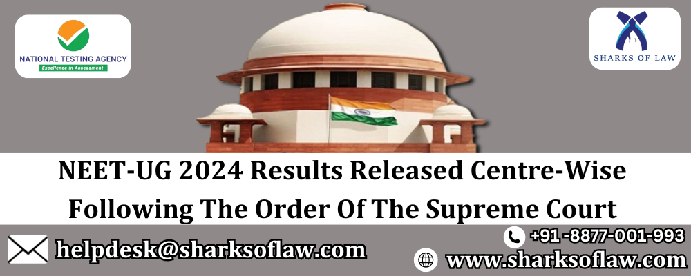 NEET-UG 2024 Results Released Centre-Wise Following The Order Of The Supreme Court