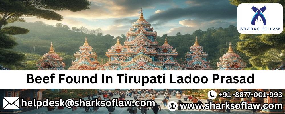 Beef Found In Tirupati Ladoo Prasad +91-8877001993