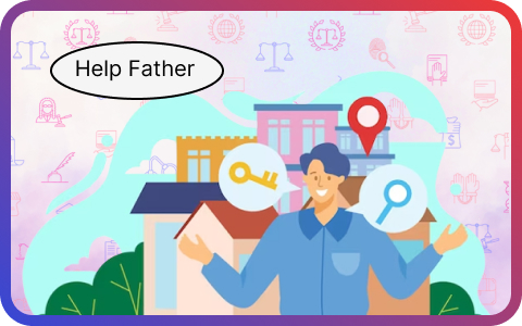 Can son claim share in father's property?